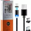 Магнітний кабель 3-в1 зарядний пристрій MICRO USB, C, Iphone Магнітний кабель 3-в1 зарядний пристрій MICRO USB, C, Iphone