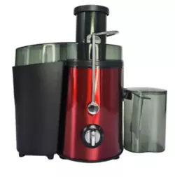 Соковижималка з нержавіючої сталі професійна 800 W червоного кольору Соковижималка з нержавіючої сталі професійна 800 W червоного кольору