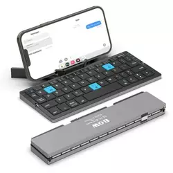 Надтонка складна бездротова клавіатура Надтонка складна бездротова клавіатура