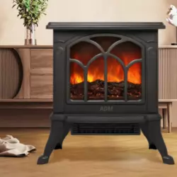 Камін ADM 3D з полум'ям – обігрівач та повітродувка 2-в-1 Камін ADM 3D з полум'ям – обігрівач та повітродувка 2-в-1