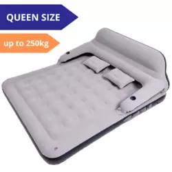 Надувний матрац розміру queen-size зі спинкою Надувний матрац розміру queen-size зі спинкою