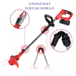 Бездротовий складаний тример для газону ADM + 2 батареї Бездротовий складаний тример для газону ADM + 2 батареї