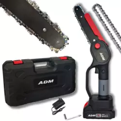 Міні-бензопила ADM зі знімним акумулятором Міні-бензопила ADM зі знімним акумулятором