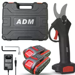 Бездротовий електричний секатор ADM з 2 батареями 21V Бездротовий електричний секатор ADM з 2 батареями 21V