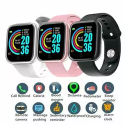 Розумний годинник D20S 2021 унісекс з датчиком серцевого ритму та великим дисплеєм Розумний годинник D20S 2021 унісекс з датчиком серцевого ритму та великим дисплеєм