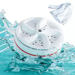 Міні-туристична потративна пральна машина з  USB-підключенням Міні-туристична потративна пральна машина з  USB-підключенням